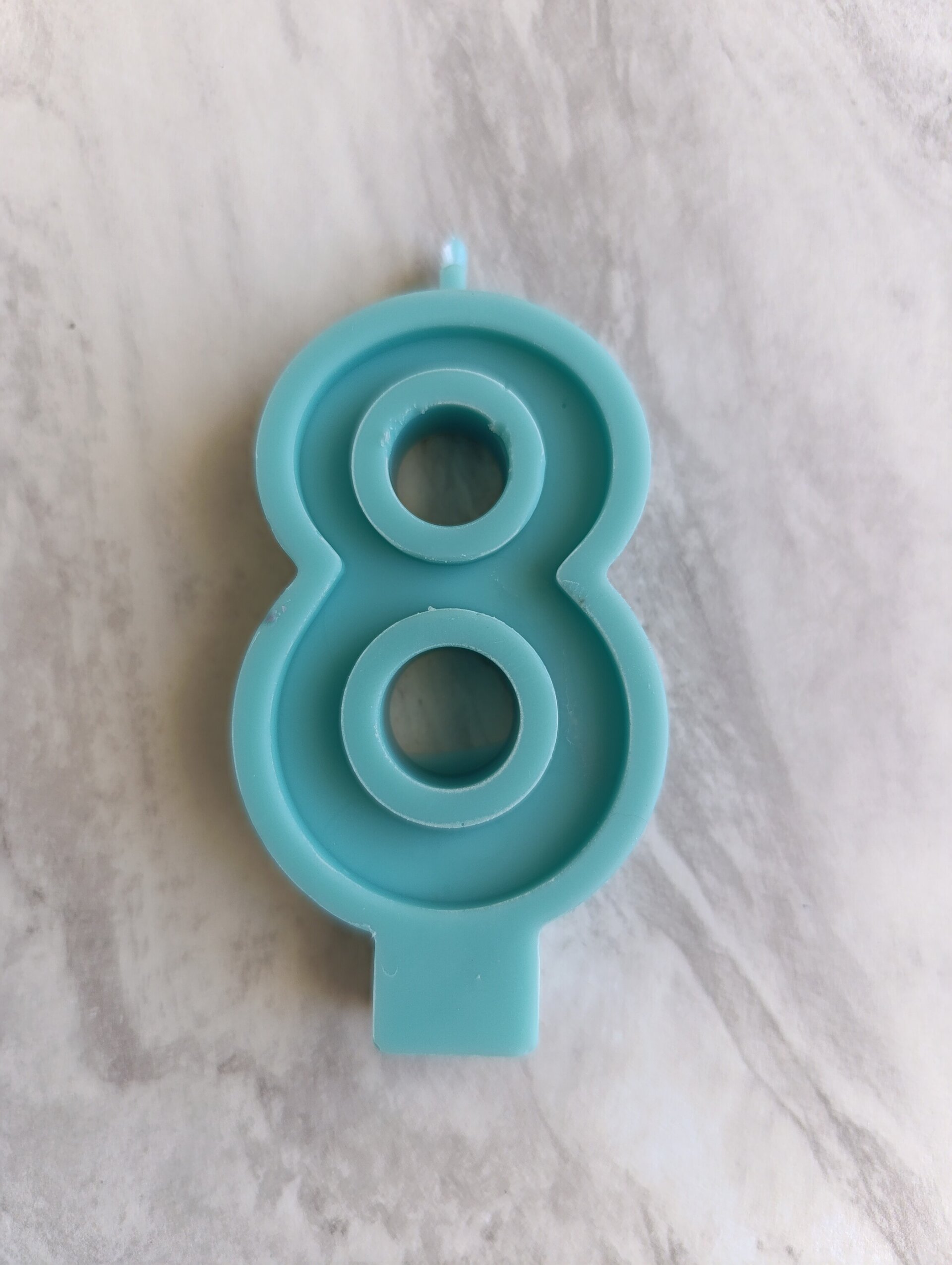 Velas de cumpleaños turquesas - 5