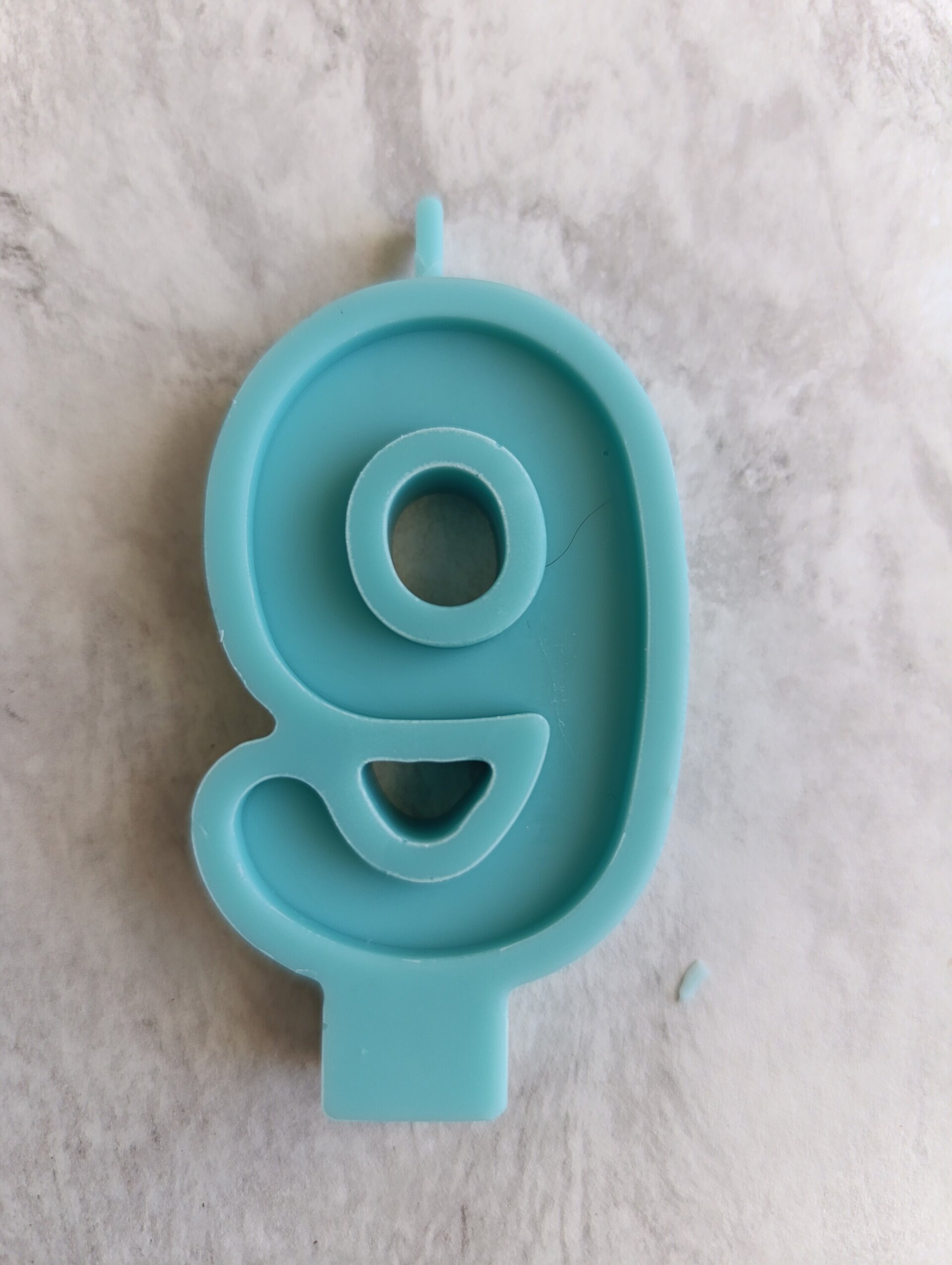 Velas de cumpleaños turquesas - 6