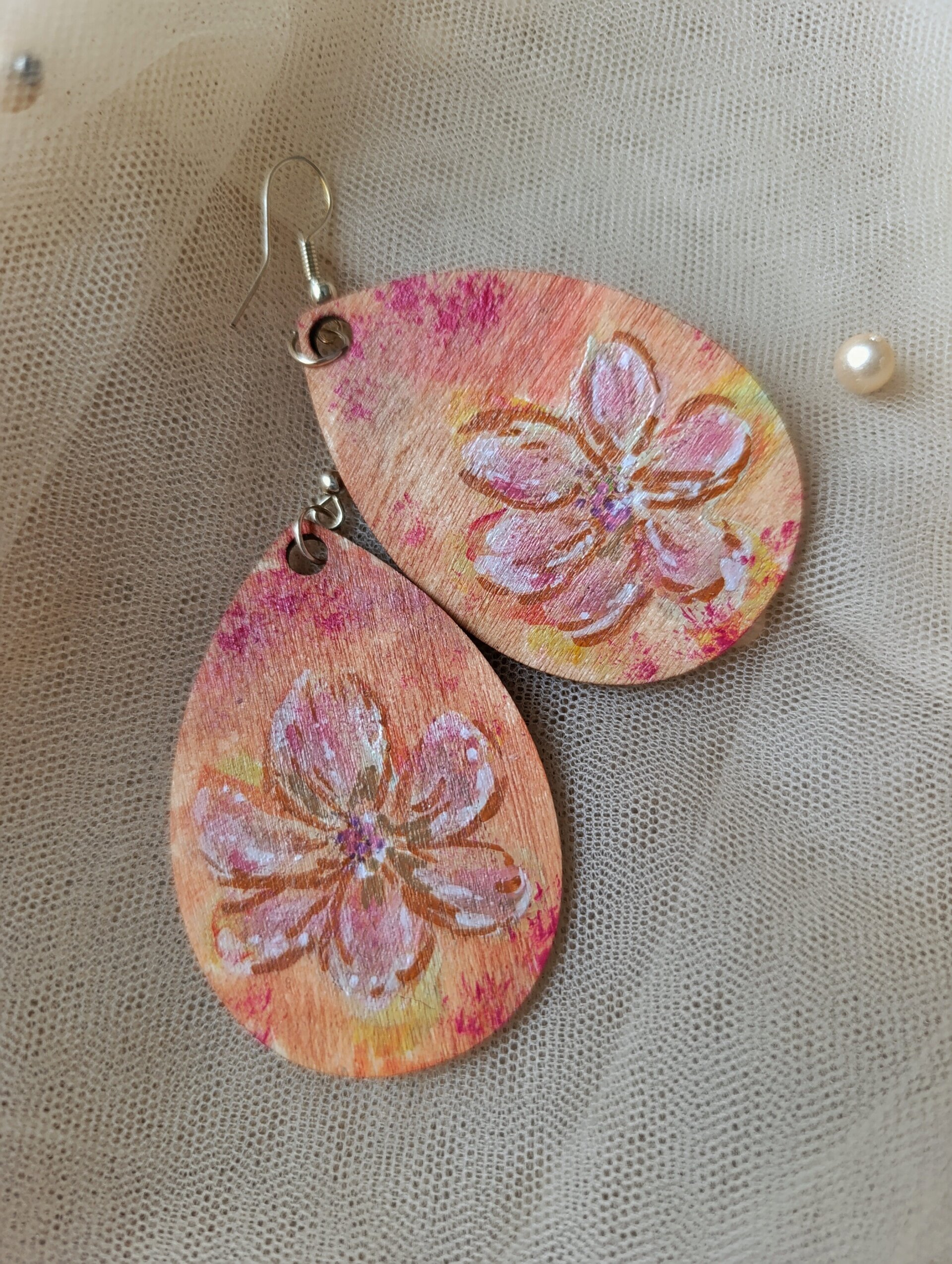 Pendientes de madera - 2