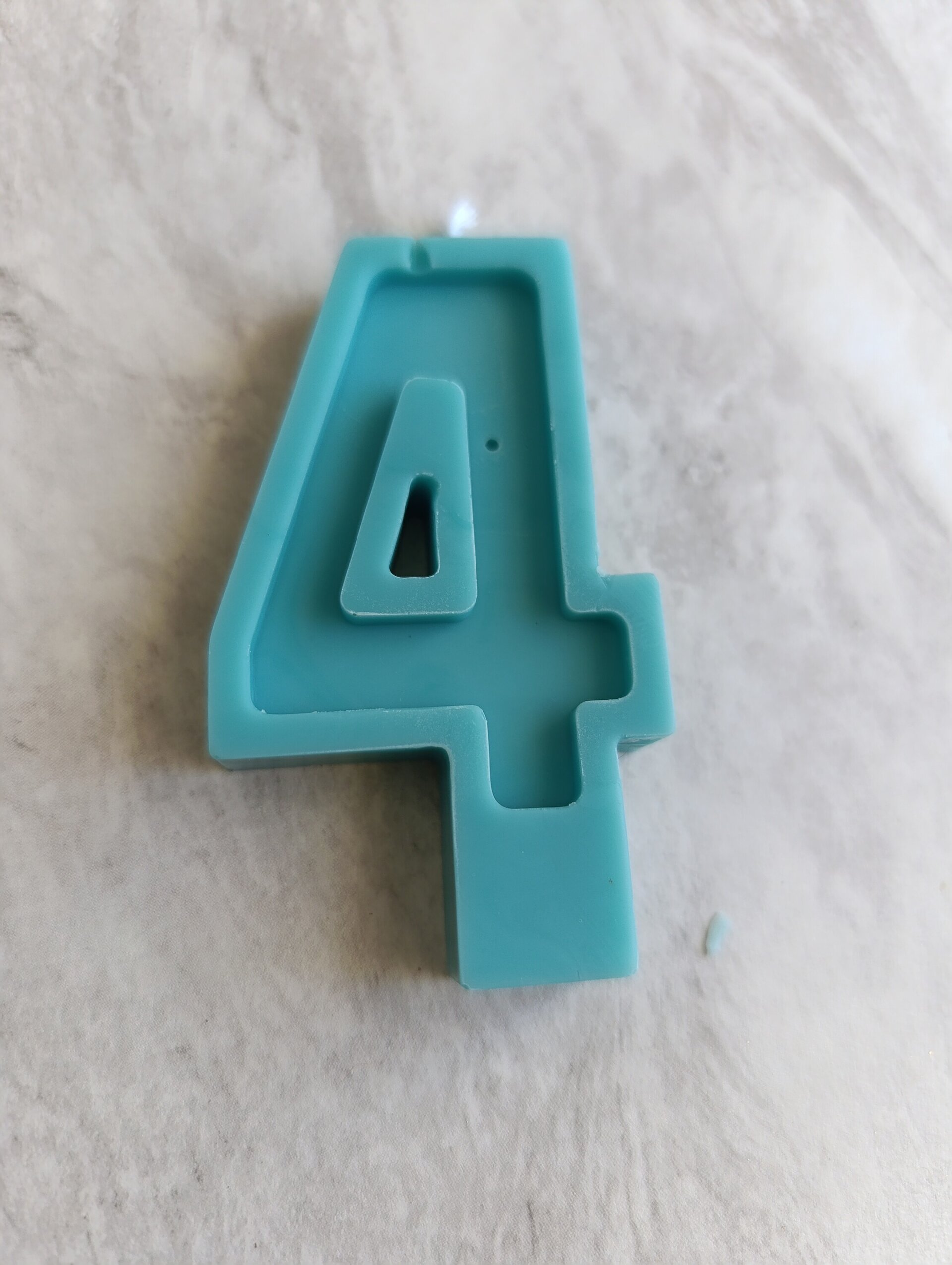 Velas de cumpleaños turquesas - 2