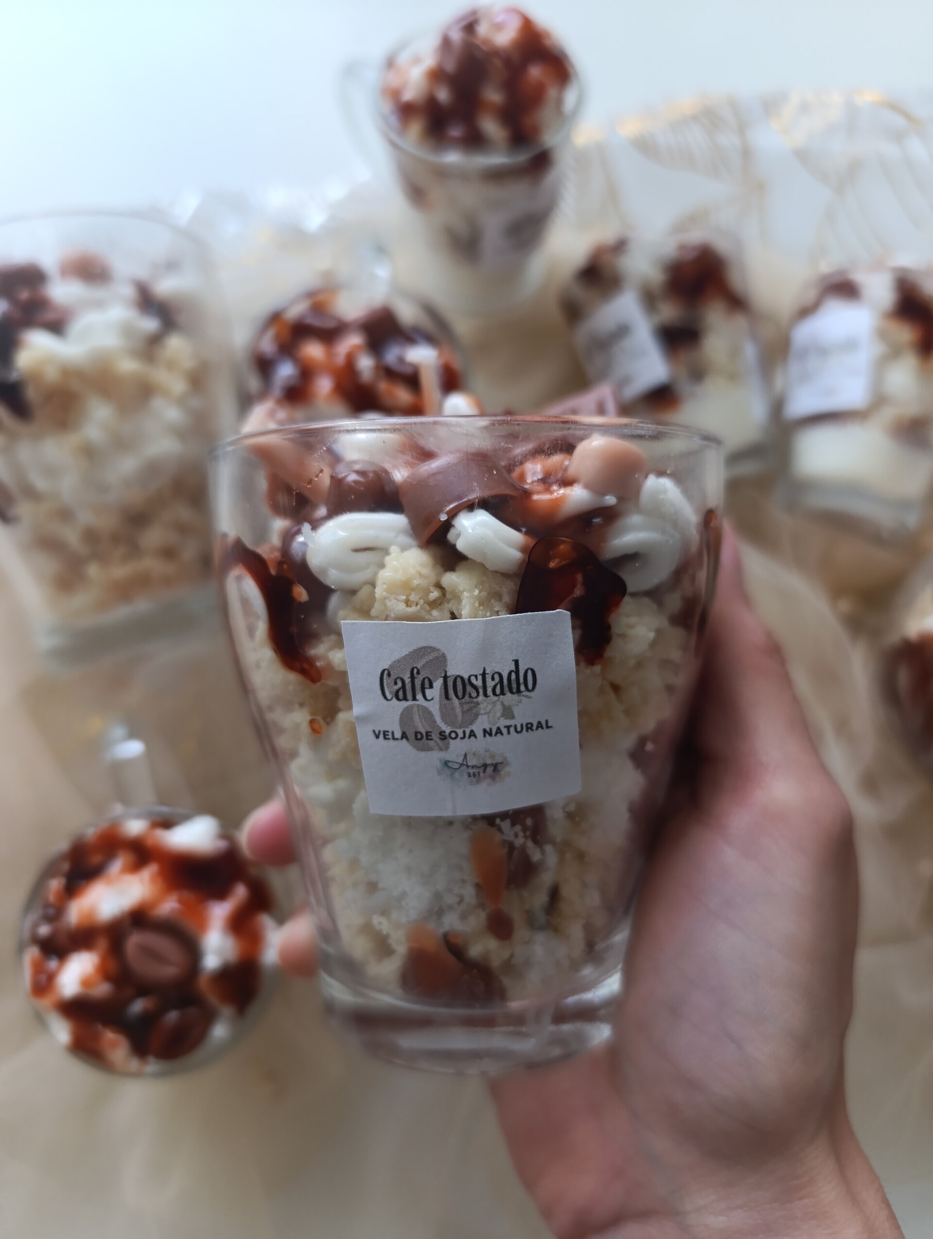 Velas de café grandes - 3