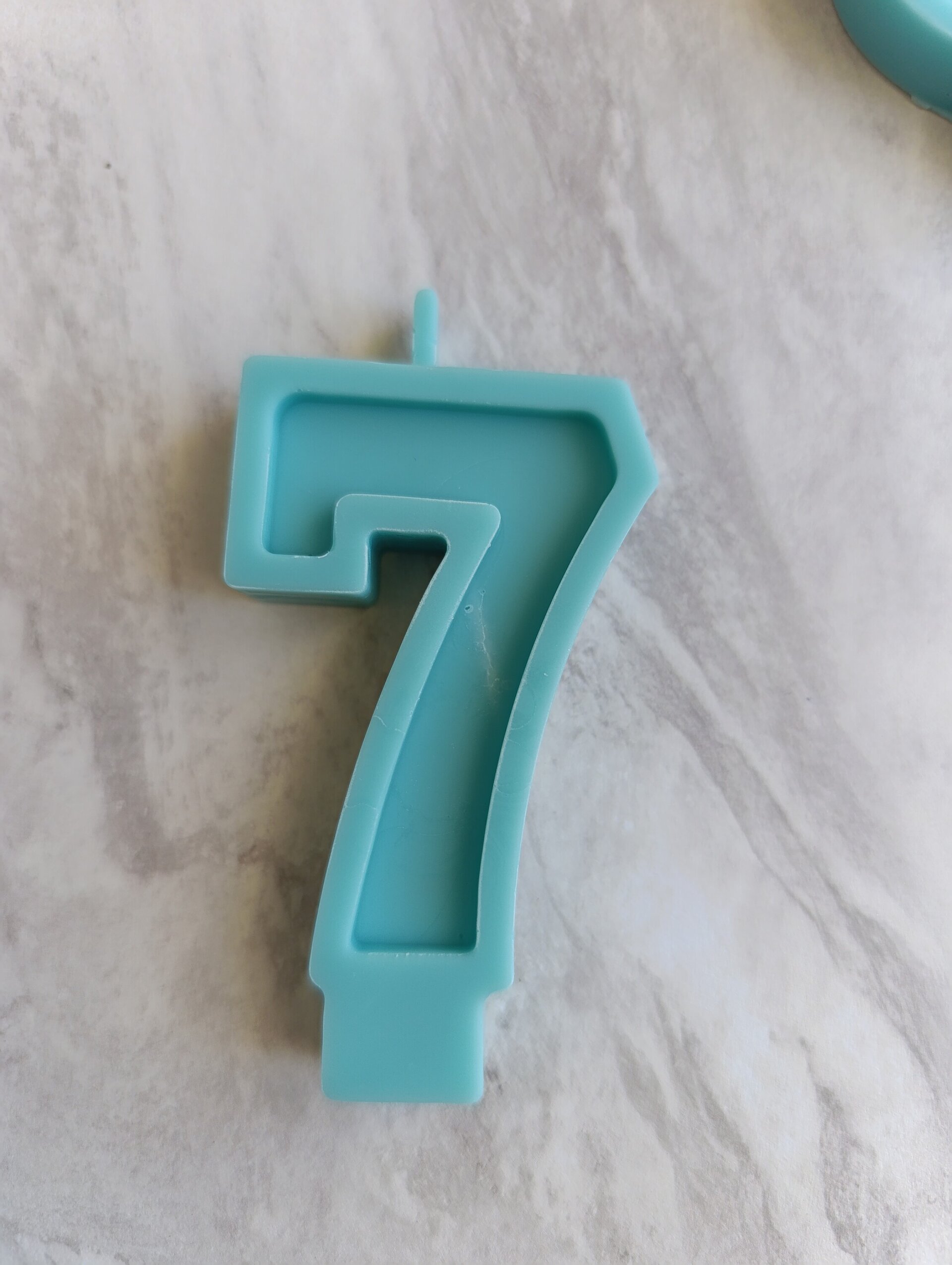 Velas de cumpleaños turquesas - 3